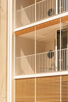 Ein Balkon oder eine Terrasse in der Unterkunft kleiner Löwe – Stadthotel Bregenz