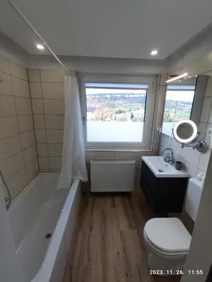 Ein Badezimmer in der Unterkunft Apartment Feldkirch