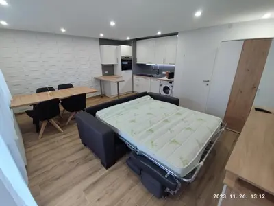 Ein Bett oder Betten in einem Zimmer der Unterkunft Apartment Feldkirch