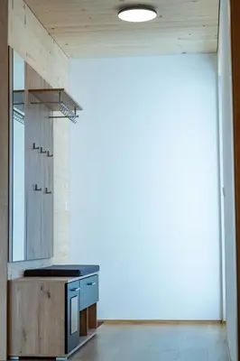Küche/Küchenzeile in der Unterkunft Ferienwohnung Himmelmoos