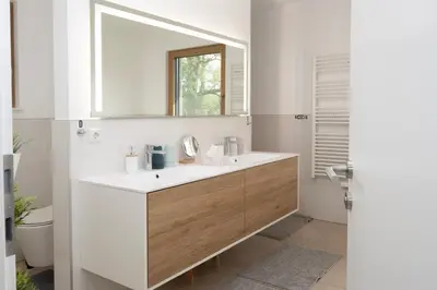 Ein Badezimmer in der Unterkunft Luxus-Anwesen mit Charme - ganzes Haus mit Garten