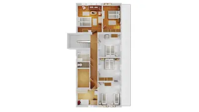Grundriss der Unterkunft Ninis - Ferienhaus im Bregenzerwald