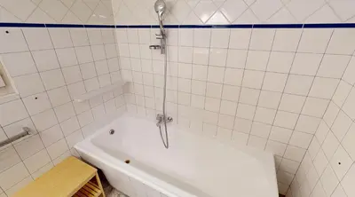 Ein Badezimmer in der Unterkunft Ninis - Ferienhaus im Bregenzerwald