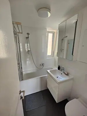 Ein Badezimmer in der Unterkunft 2 bedroom Apartment at Bahnhofcity