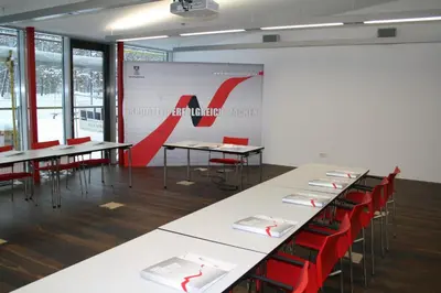 Der Geschäftsbereich oder Konferenzraum in der Unterkunft Olympiazentrum Vorarlberg