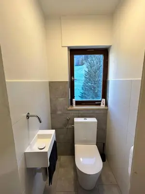 Ein Badezimmer in der Unterkunft Apartment - Über den Wolken