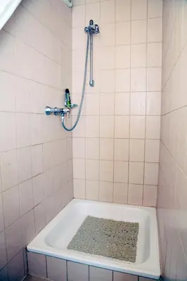 Ein Badezimmer in der Unterkunft Ländlezimmer