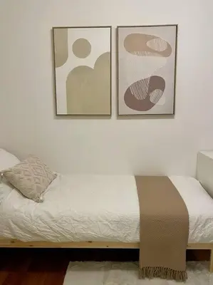 Ein Bett oder Betten in einem Zimmer der Unterkunft Alpine Haven Hideaway