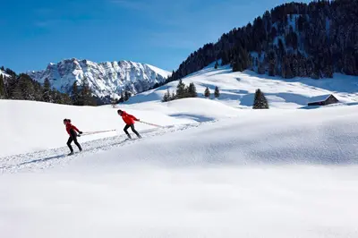 Haus Mellenbach im Winter