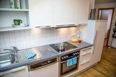 Grundriss der Unterkunft Premium Appartement Wüstner