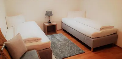 Grundriss der Unterkunft Premium Appartement Wüstner