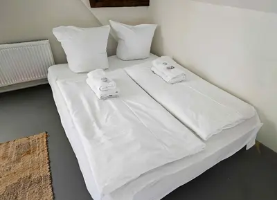 Ein Bett oder Betten in einem Zimmer der Unterkunft Studio im Zentrum von Lochau, #3