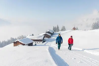 Landhaus Berthold im Winter