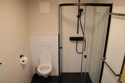 Ein Badezimmer in der Unterkunft Ferienwohnung Mian