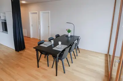 Grundriss der Unterkunft Penthousewohnung mit Bergblick - klimatisiert