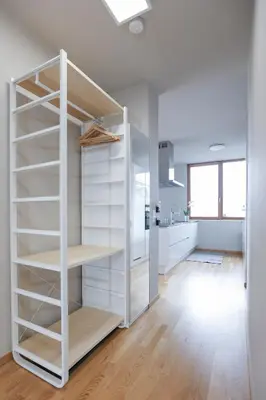 Küche/Küchenzeile in der Unterkunft Fantastische Penthousewohnung mit 100 m2 klimatisiert