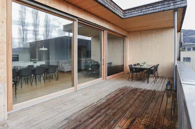 Ein Balkon oder eine Terrasse in der Unterkunft Fantastische Penthousewohnung mit 100 m2 klimatisiert
