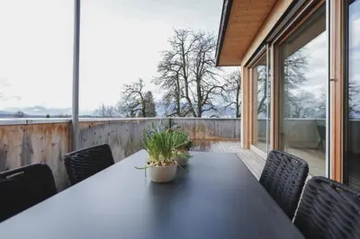 Ein Balkon oder eine Terrasse in der Unterkunft Fantastische Penthousewohnung mit 100 m2 klimatisiert