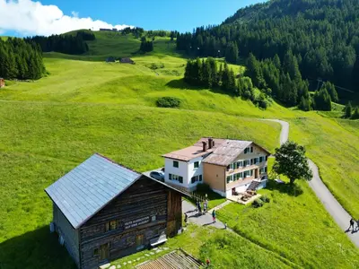 Naturlandschaft in der Nähe des Ferienhauses