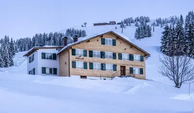 Ferienhaus Erath im Winter