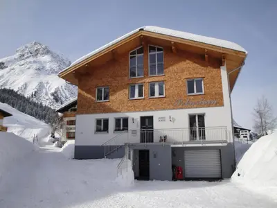 Haus Sebastian im Winter