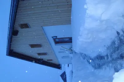 Haus Gaudenz im Winter