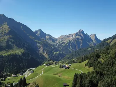 Naturlandschaft in der Nähe der Ferienwohnung
