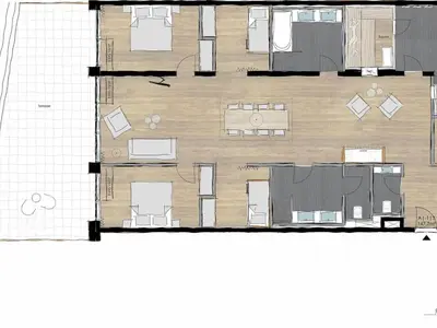 Grundriss der Unterkunft Wohnung in Schröcken nahe Ski Arlberg