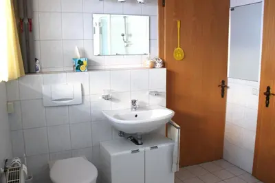 Ein Badezimmer in der Unterkunft Appartement Isolde Ebnit