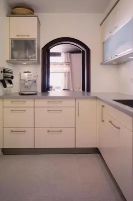 Küche/Küchenzeile in der Unterkunft Apartment Familie Kinz im Haus Zalim