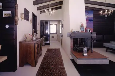 Ein Sitzbereich in der Unterkunft Apartment Familie Kinz im Haus Zalim