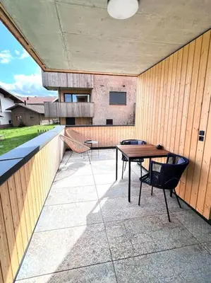 Ein Balkon oder eine Terrasse in der Unterkunft Luxusappartement hôamele - Ferienwohnung mit Genuss