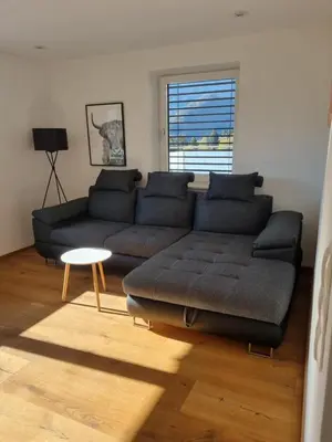 Ein Sitzbereich in der Unterkunft Haus Fernweh