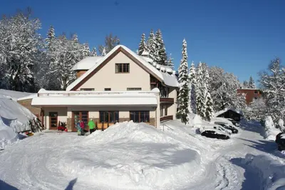 Bödele Alpenhotel im Winter