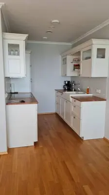 Küche/Küchenzeile in der Unterkunft Kaiserstrand Apartment Bodensee - Lake Constance, Lochau - Bregenz, Austria
