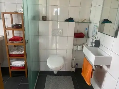 Ein Badezimmer in der Unterkunft Apartment Marialis