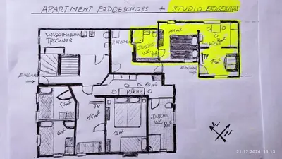 Grundriss der Unterkunft homy Bludenz Downtown Suites