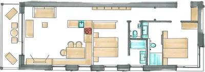 Grundriss der Unterkunft Adventure Panorama 