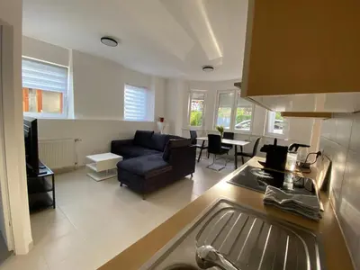 Küche/Küchenzeile in der Unterkunft Mia Apartment