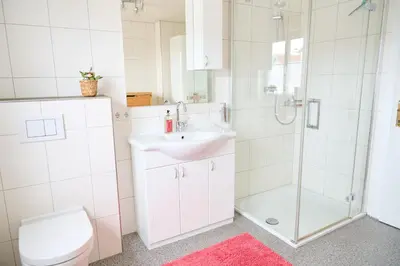 Ein Badezimmer in der Unterkunft Appartement Jäger