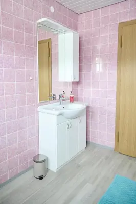 Ein Badezimmer in der Unterkunft Zimmervermietung Jäger