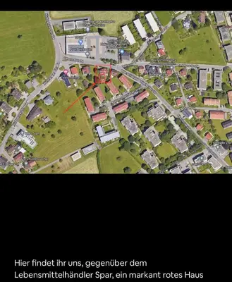 Die Umgebung um die Ferienwohnung