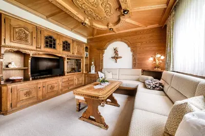 TV/Unterhaltungsangebot in der Unterkunft Landhaus Bergblick