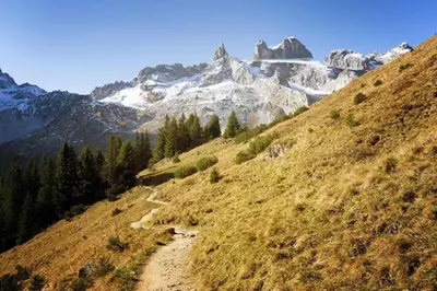 Naturlandschaft in der Nähe der Ferienwohnung