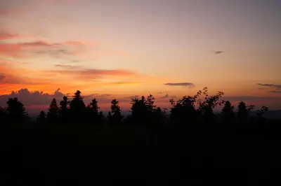 Naturlandschaft in der Nähe der Ferienwohnung