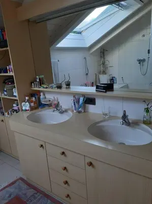 Grundriss der Unterkunft Vermiete ein Doppelzimmer in einem Holzhaus