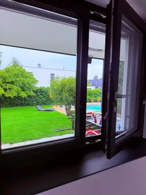 Ein Garten an der Unterkunft Blaue Lagune-Ferien mit Stil