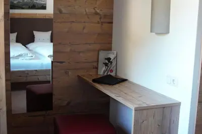 Ein Bett oder Betten in einem Zimmer der Unterkunft Haus Biberkopf