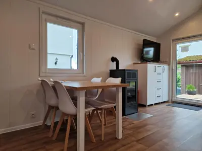 Küche/Küchenzeile in der Unterkunft Tiny House in schöner Lage