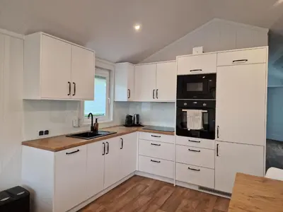 Küche/Küchenzeile in der Unterkunft Tiny House in schöner Lage